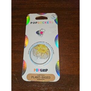 PopSocket Premium Phone Grip Plant Based Translucent Sun And Moon.. New
